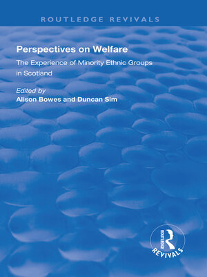 cover image of Perspectives on Welfare